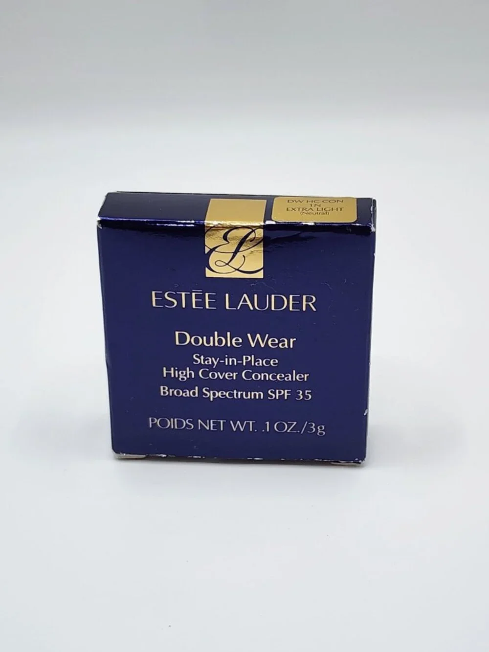 Estee Lauder Double Wear High Cover Concealer SPF 35 Extra Light Cream NIB Rare